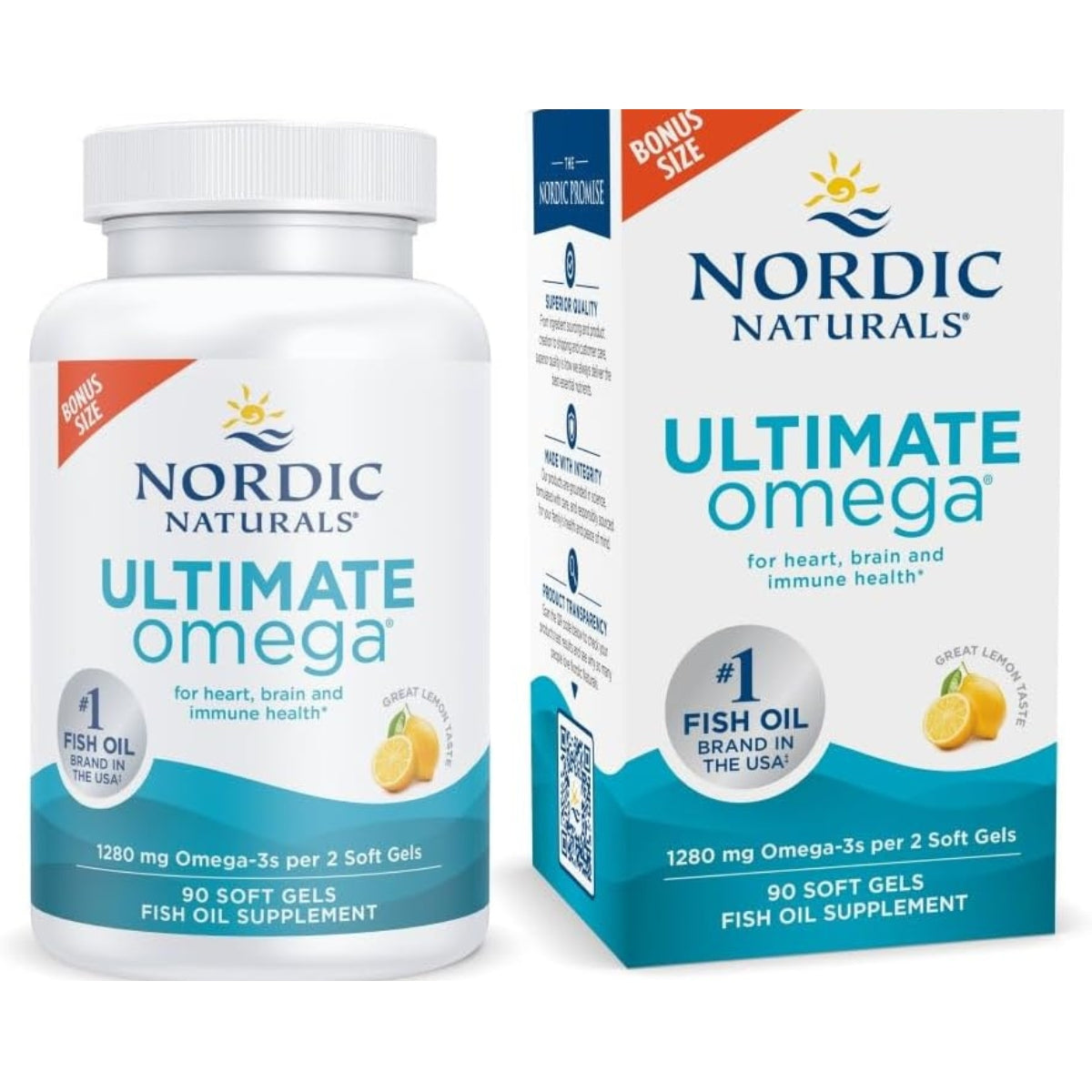 Ultimate Omega 1280 Mg 90 Capsulas Nordic Naturals