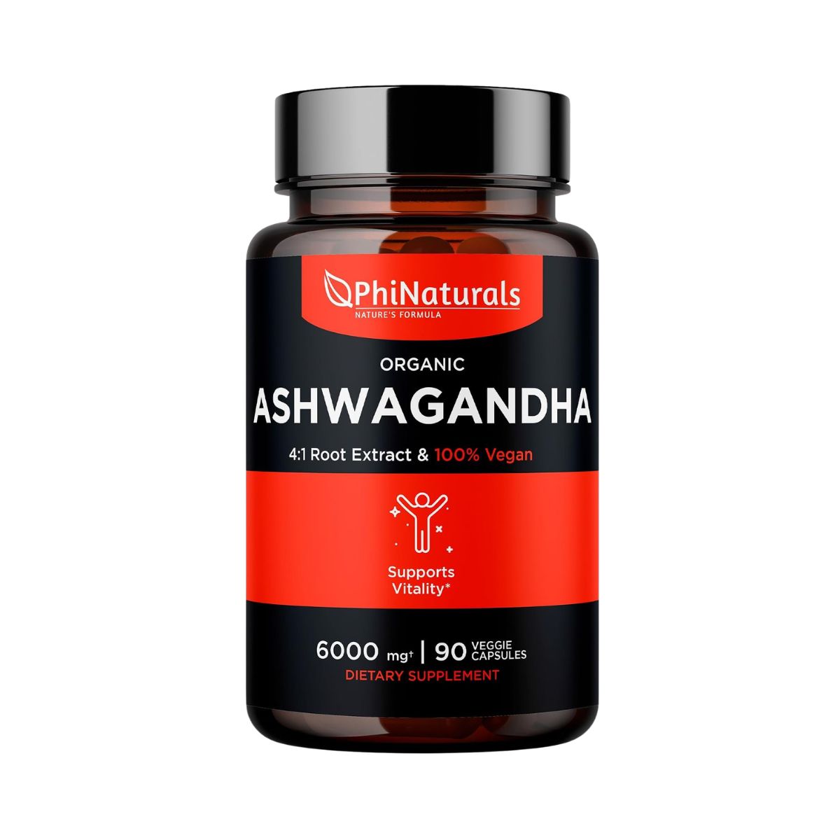 Ashwagandha 500 Mg 90 Capsulas PhiNaturals