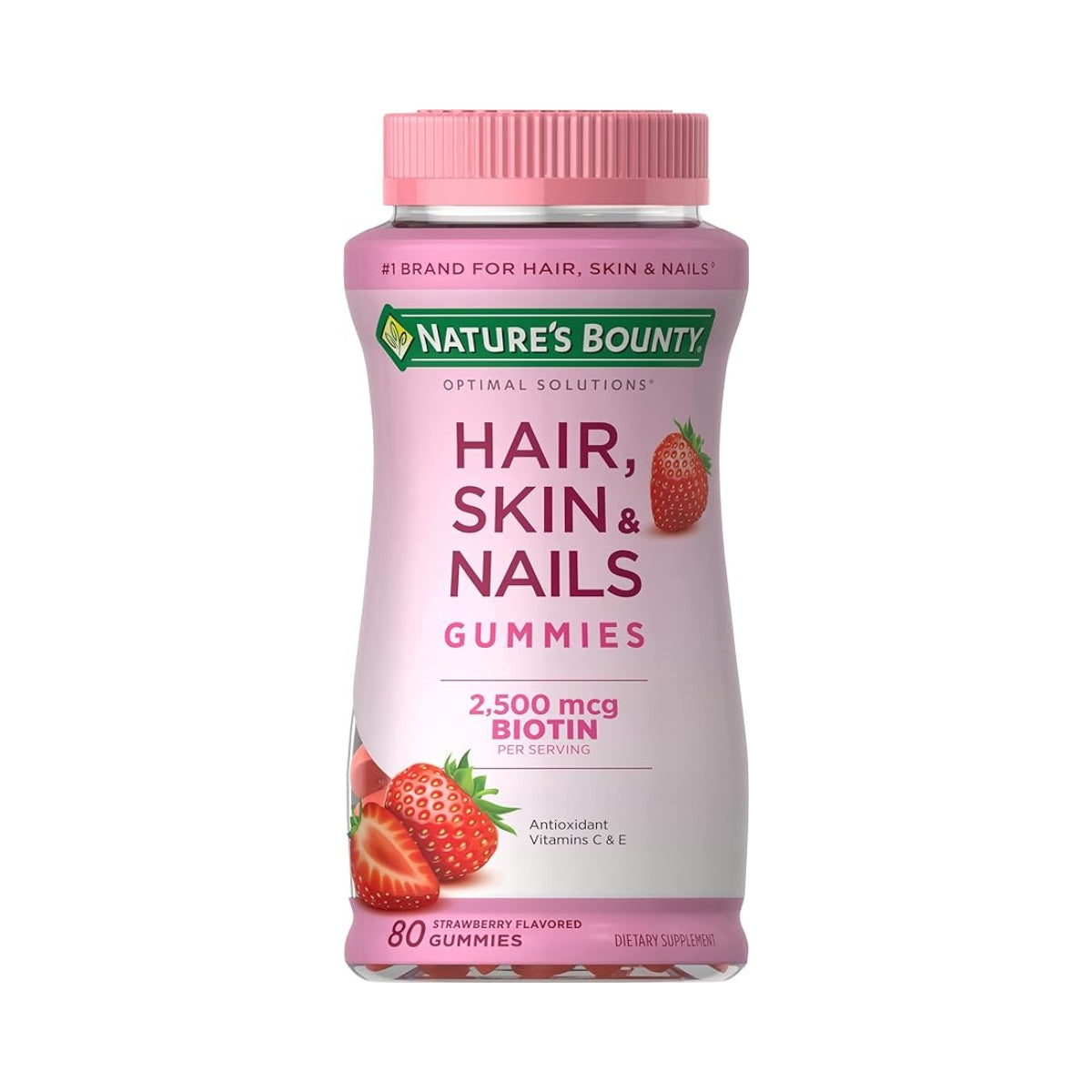 Gomitas Hair, Skim, Nails 80 Und Natures Bounty
