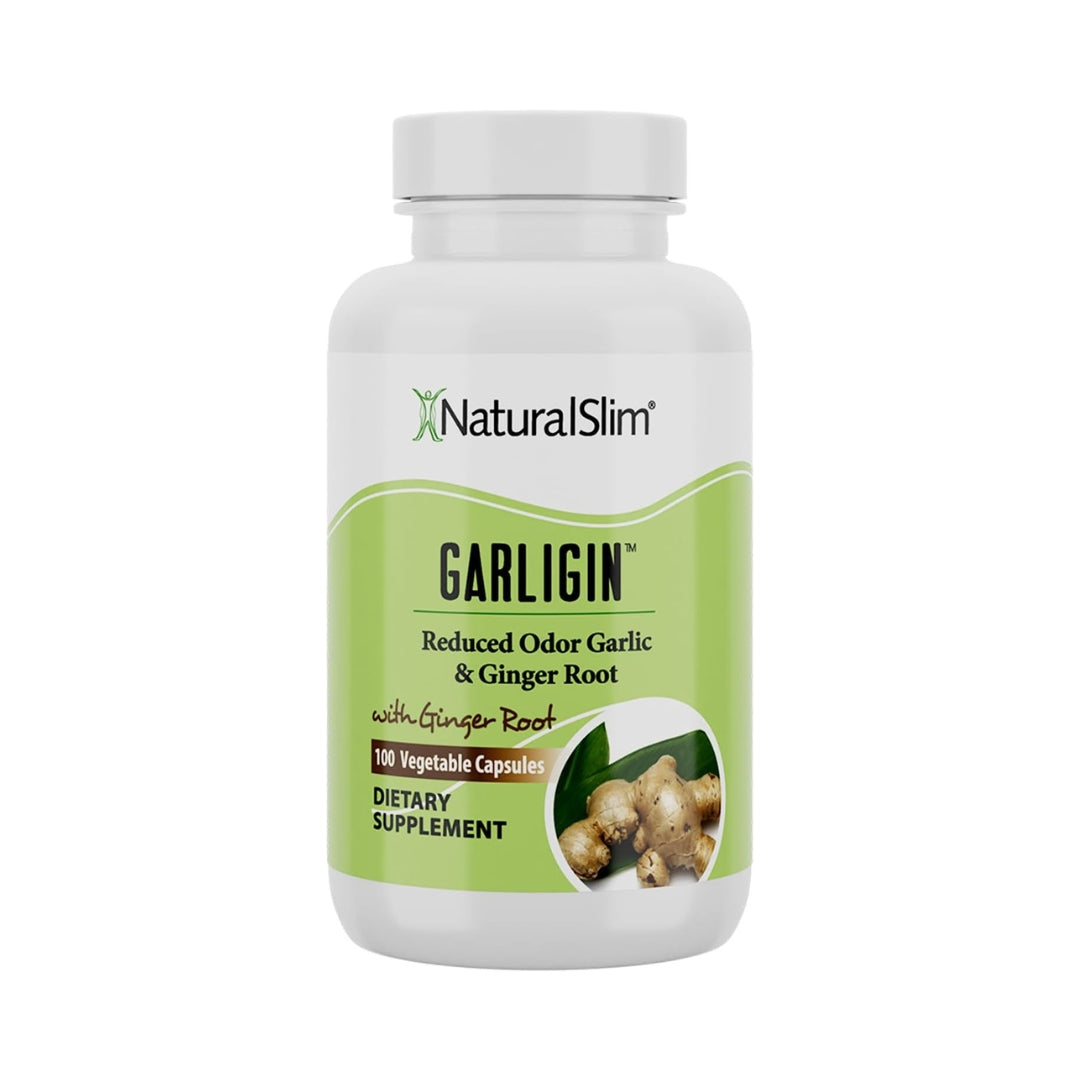Garligin Mezcla de Ajo y Jengibre 100 Capsulas Natural Slim