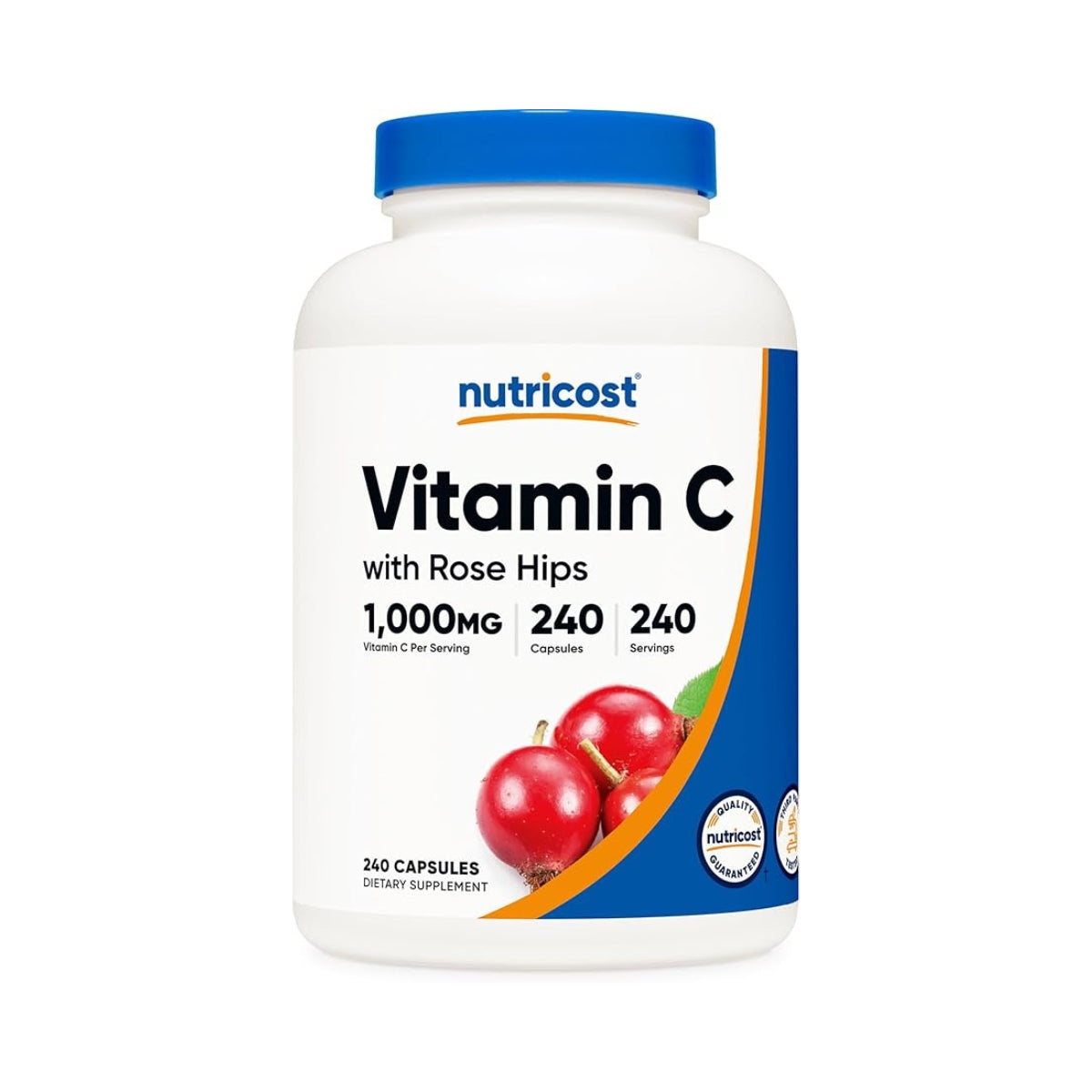 Vitamina C 1000 Mg 240 Capsulas Nutricost