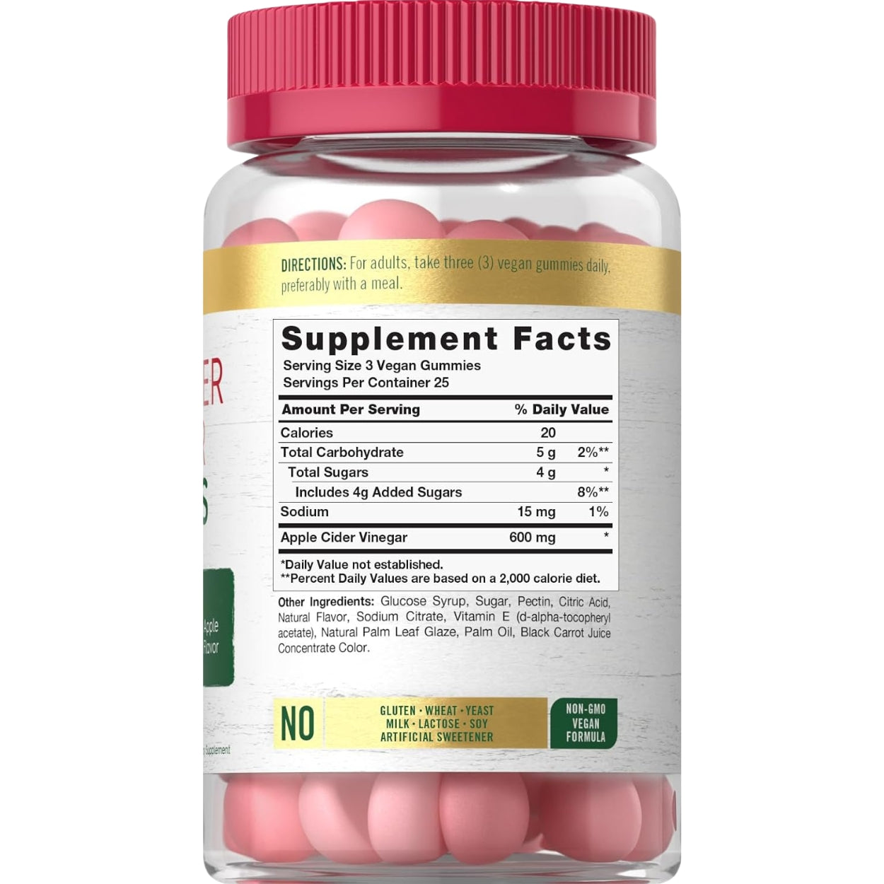 Vinagre De Manzana 75 Gomitas Carlyle