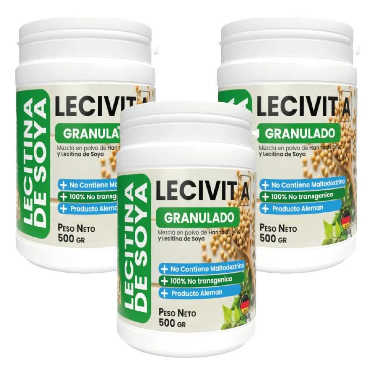 Lecitina De Soya 500 Gr Magui Pharma
