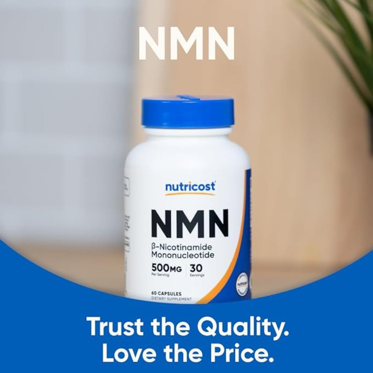 nmn nicotinamide mononucleotide 500 mg 60 capsulas nutricost