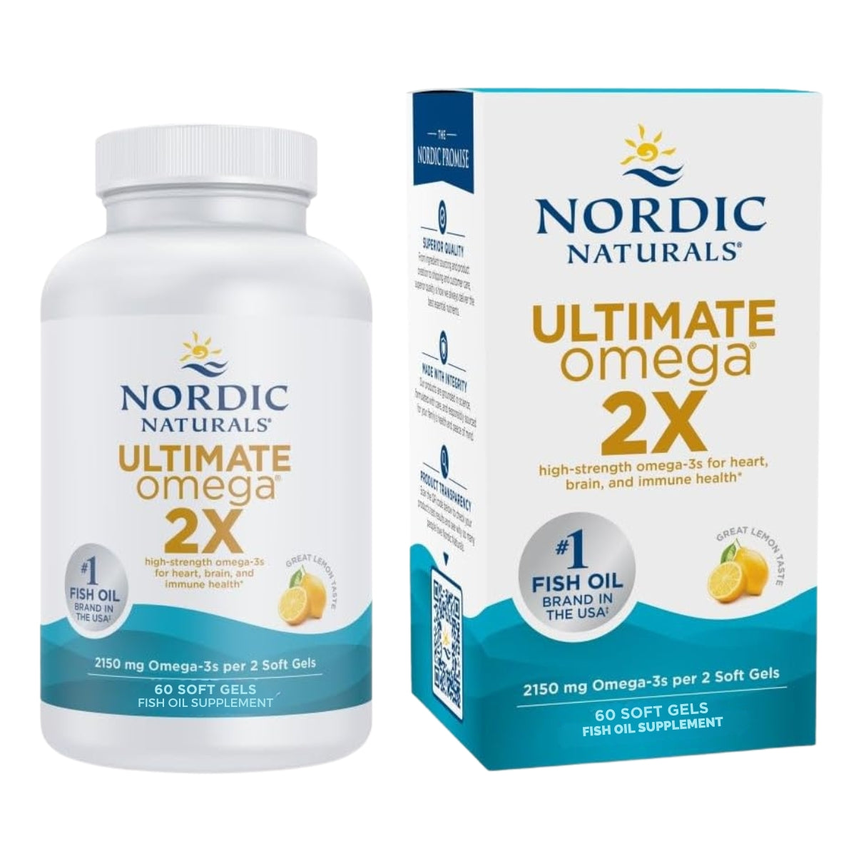 Ultimate Omega 2X 60 Capsulas Nordic Naturals