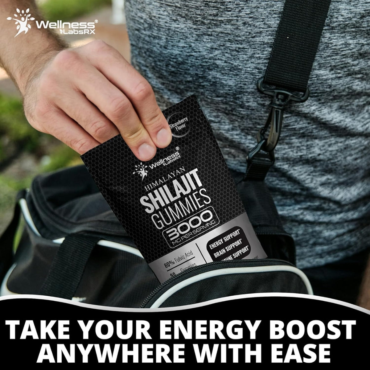 Gomitas De Shilajit De Himalaya 3000 Mg 90 Gomitas Wellness