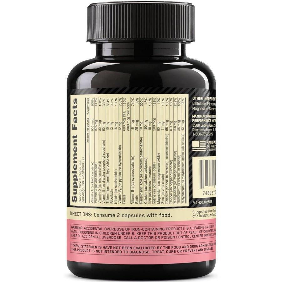 Multivitaminico Opti Women 60 Capsulas Optimum Nutrition