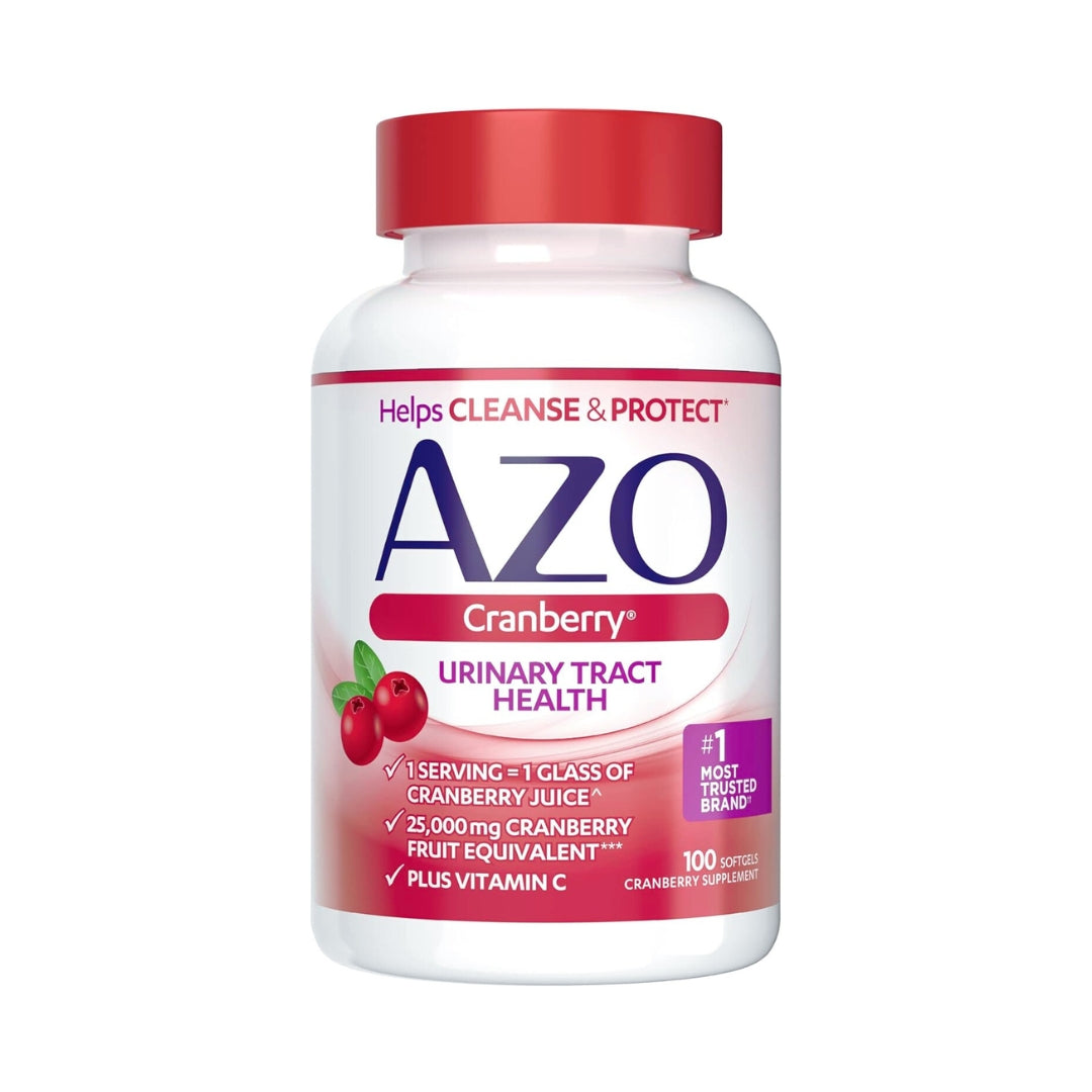 Cranberry Con Vitamina C 25000 Mg 100 Capsulas Azo