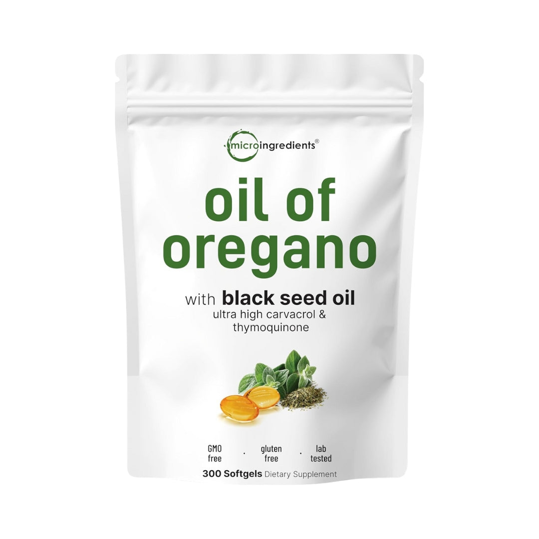 Aceite De Oregano 300 Capsulas Microingredients