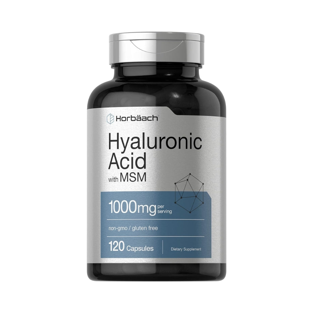Acido Hialuronico con Msm 1000 Mg 120 Capsulas Horbaach
