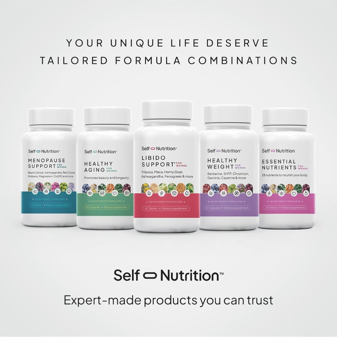 Apoyo Para La Menopausia Para Mujeres 60 Capsulas Self Nutrition