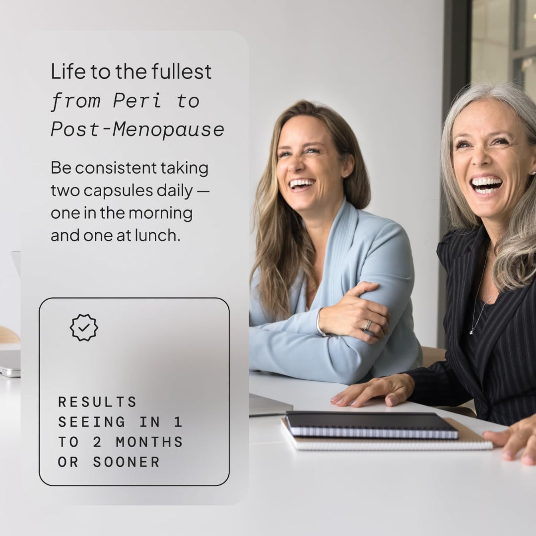 Apoyo Para La Menopausia Para Mujeres 60 Capsulas Self Nutrition