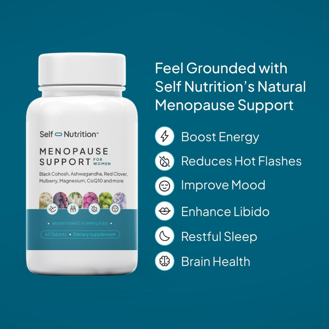 Apoyo Para La Menopausia Para Mujeres 60 Capsulas Self Nutrition