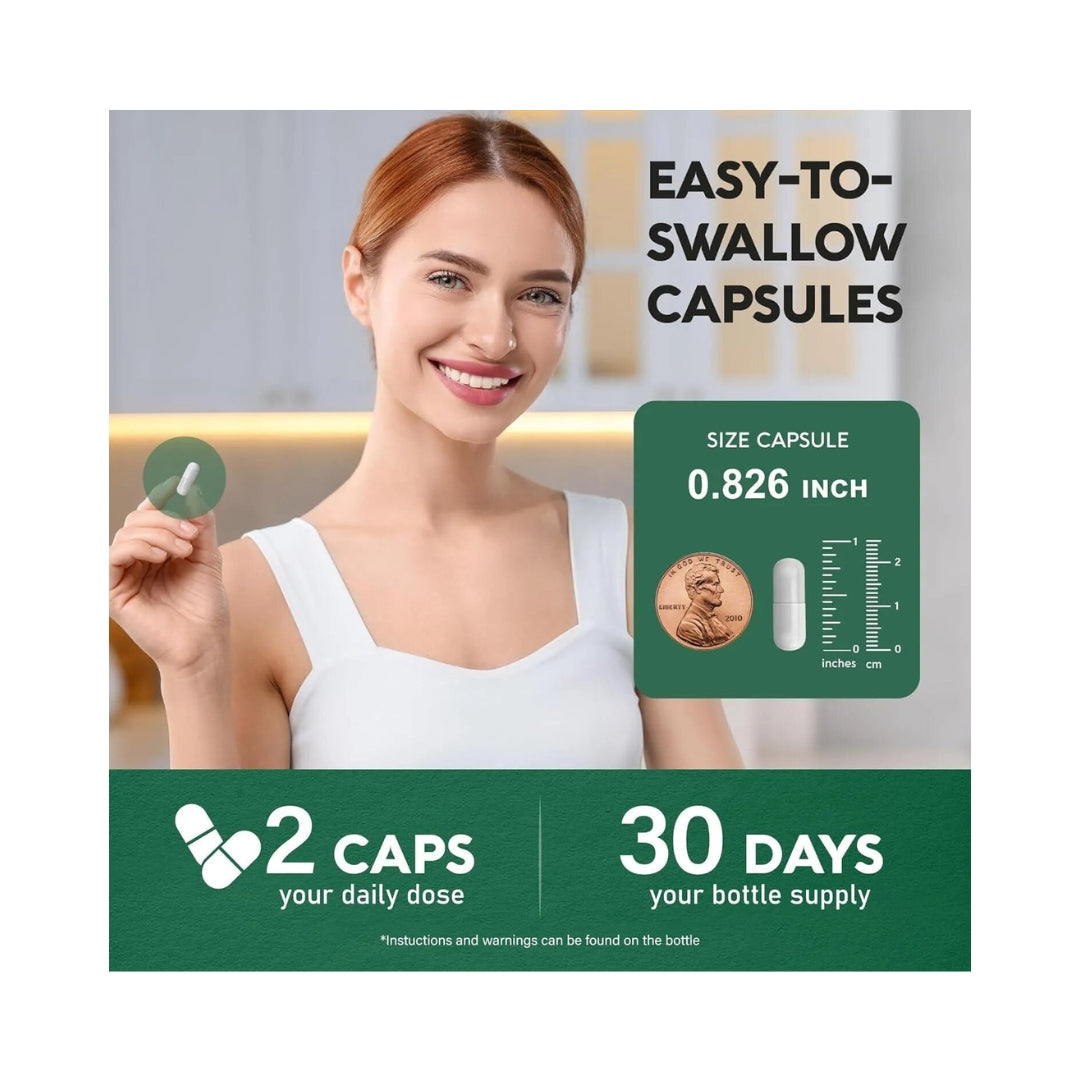 Apoyo a la Tiroides 4500 Mg 60 Capsulas Nutra Harmony