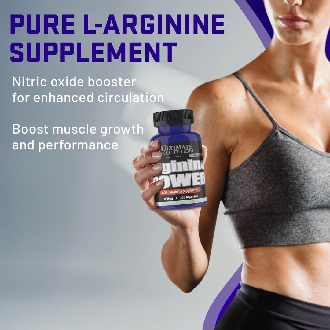 Arginine Power 800 Mg 100 Capsulas Ultimate Nutrition