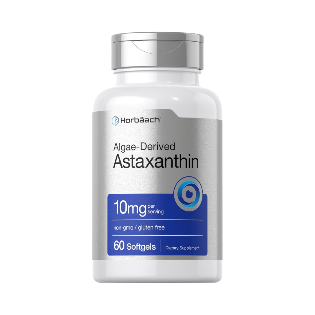 Astaxantina 10mg 60 Softgel Horbaach