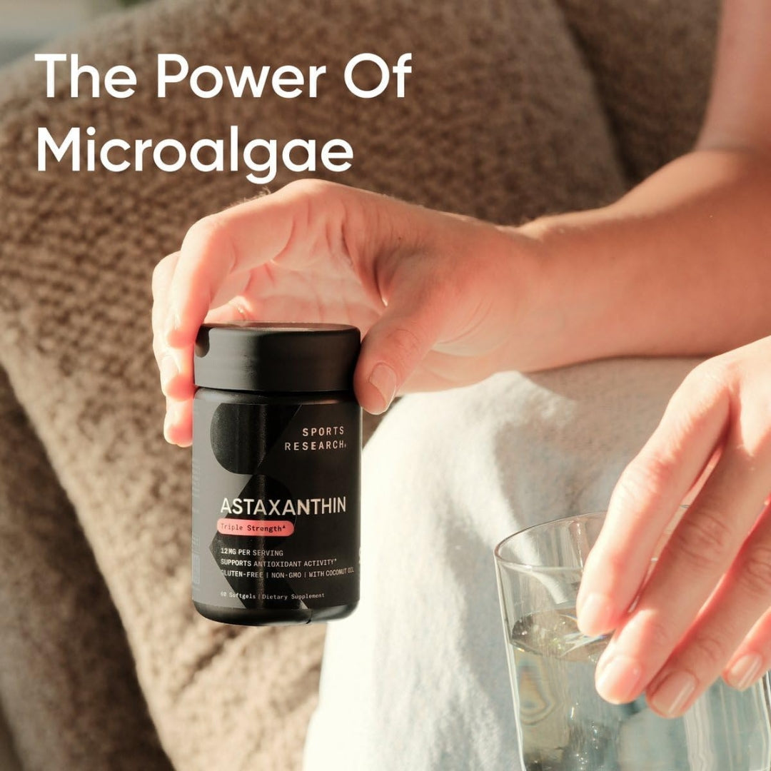 Astaxantina 12 Mg Triple Fuerza 60 Softgel Sports Research