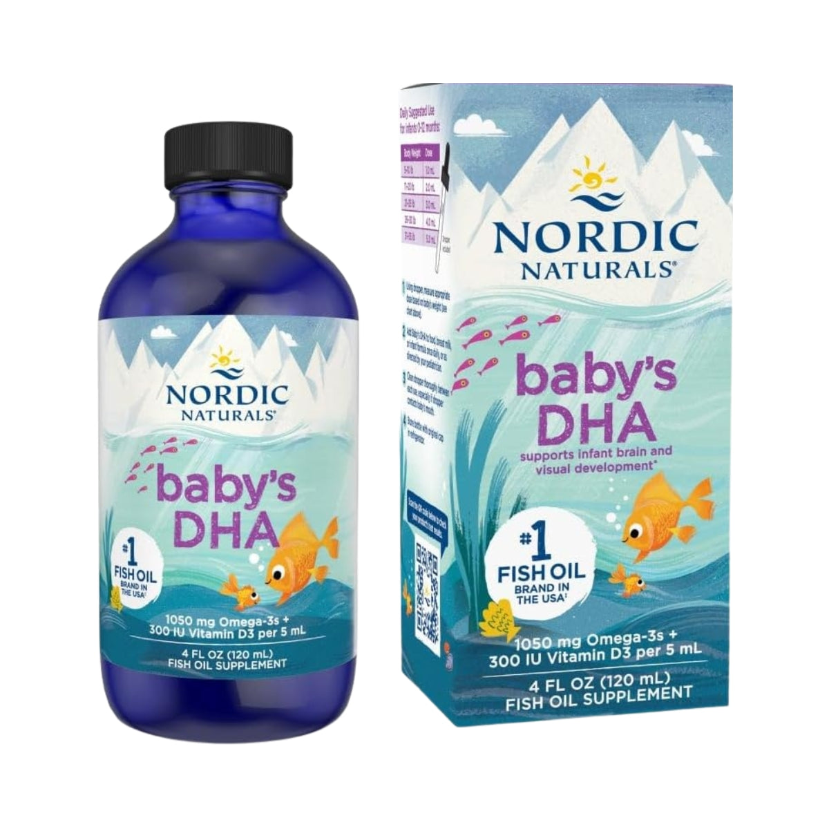 Babys Dha 1050 Mg 120 Ml Nordic Naturals