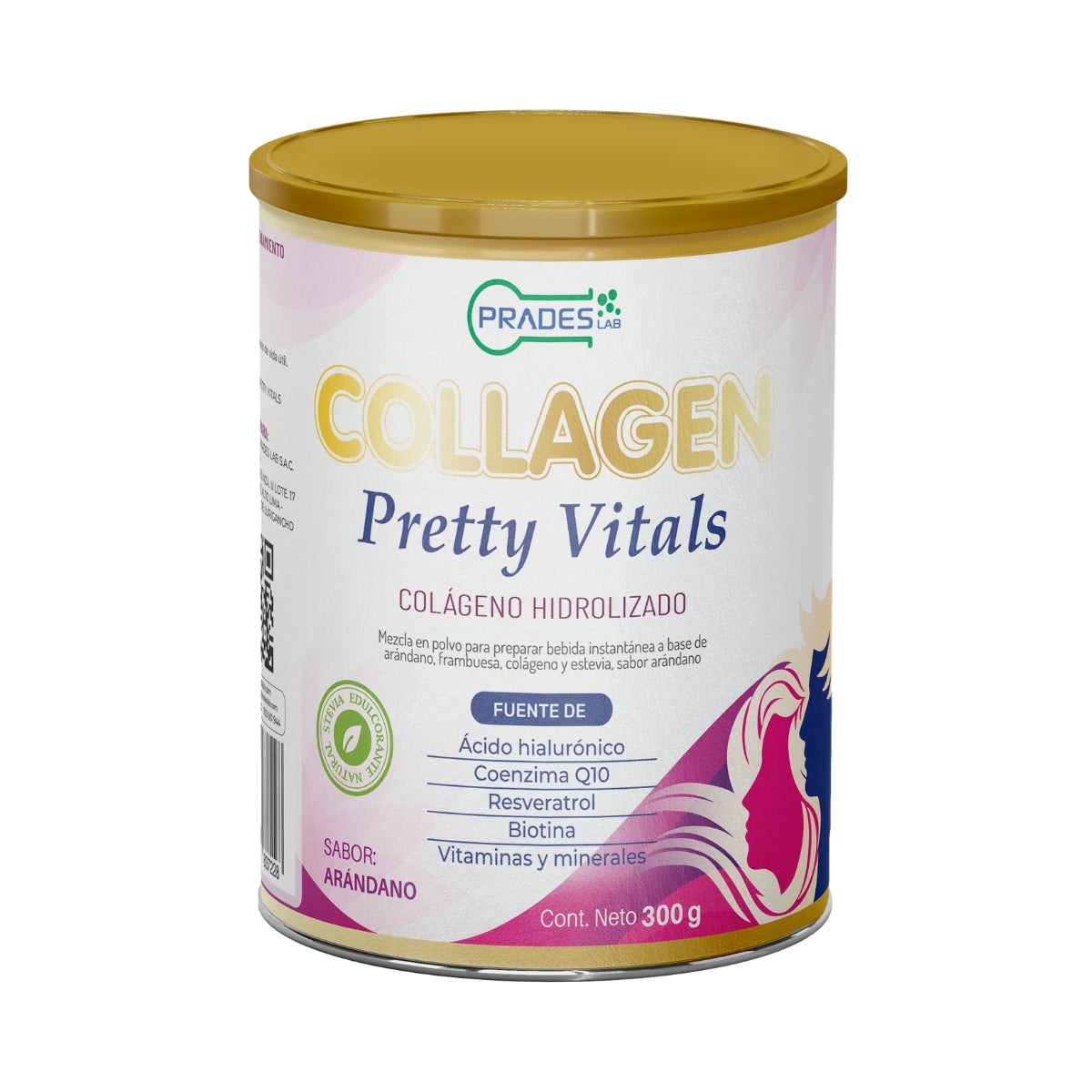 Colageno Collagen Pretty Vitals 300 Gr Prades