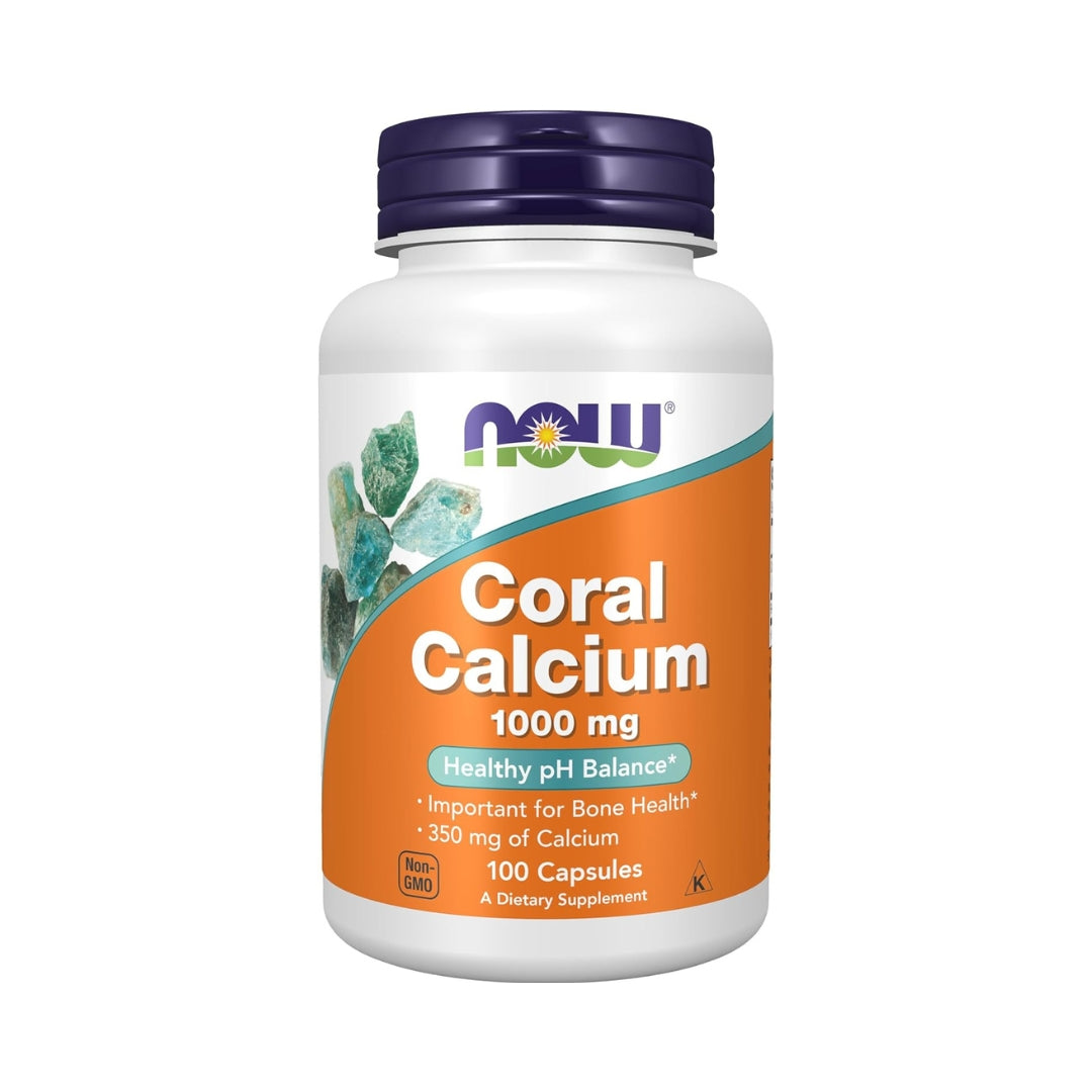Calcio Coral 1000 Mg 100 Capsulas Now