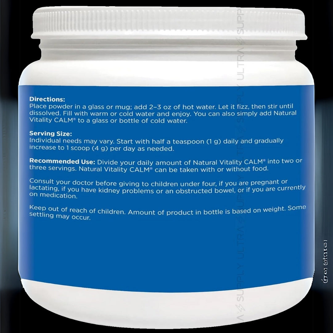 Calm Citrato Magnesio 567 G Natural Vitality