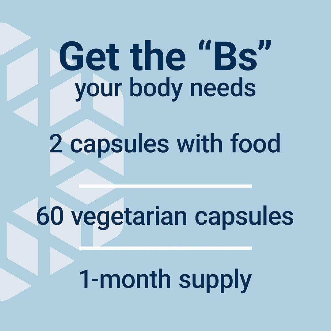 Bioactive Complejo B completo bioactivo 60 Capsulas Life Extension