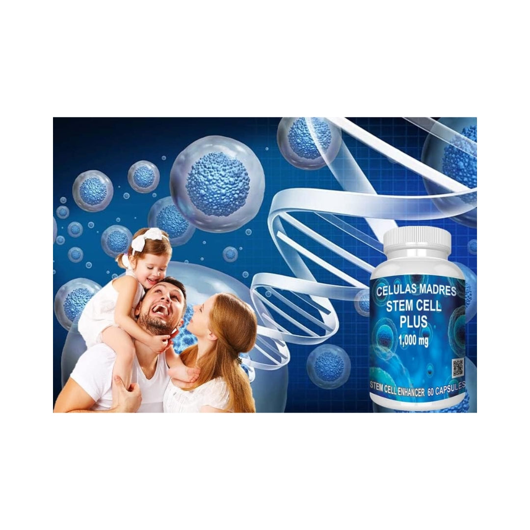 Celulas Madres Plus 1000 Mg 60 Capsulas Vitamisan