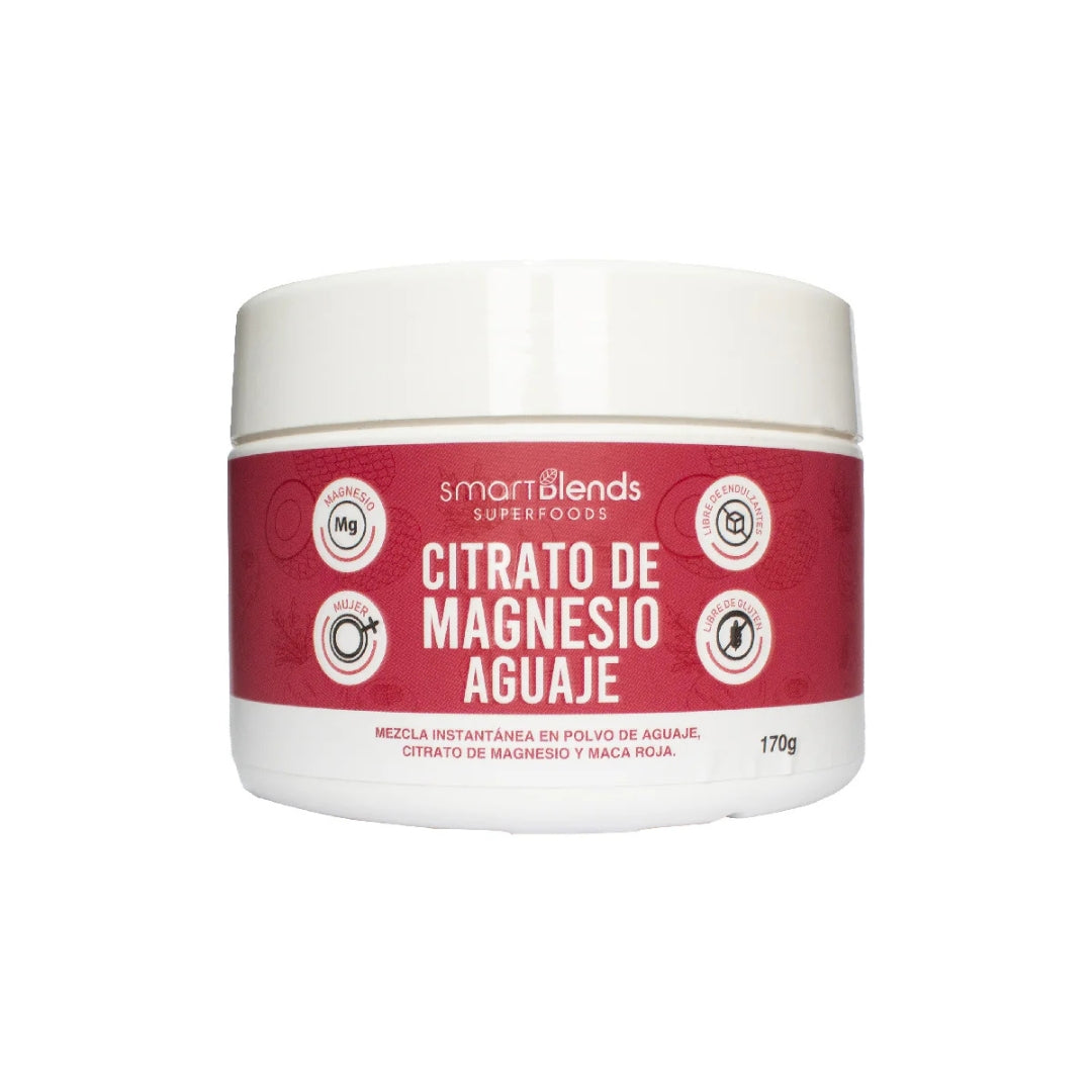Citrato De Magnesio Con Aguaje 170 Gr Smart Blends