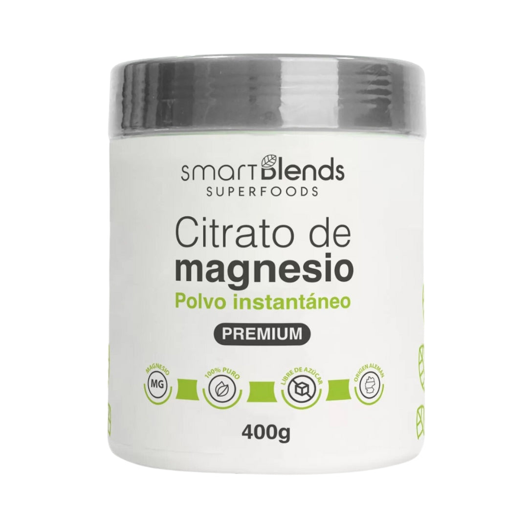 Citrato De Magnesio Premium 400 Gr Smart Blends