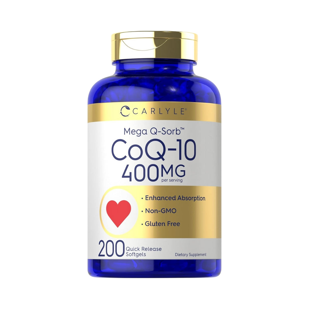 Coenzima Q-10 400 Mg 200 Softgels Carlyle