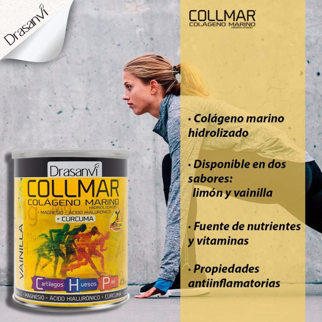Colageno Marino Hidrolizado Con Curcuma 300 Gr Drasanvi