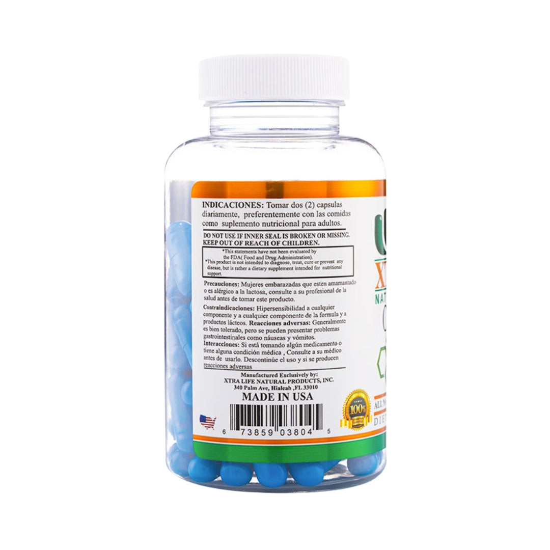Colostrum 3 Factor 500 Mg 60 Capsulas Xtralife
