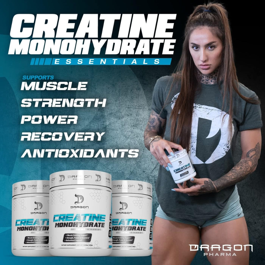 Creatina Monohydrate 300 Gr Dragon Pharma