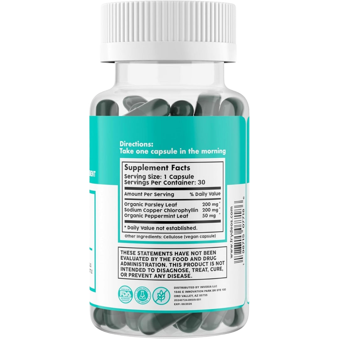 Desodorante Interno 30 Capsula Deos