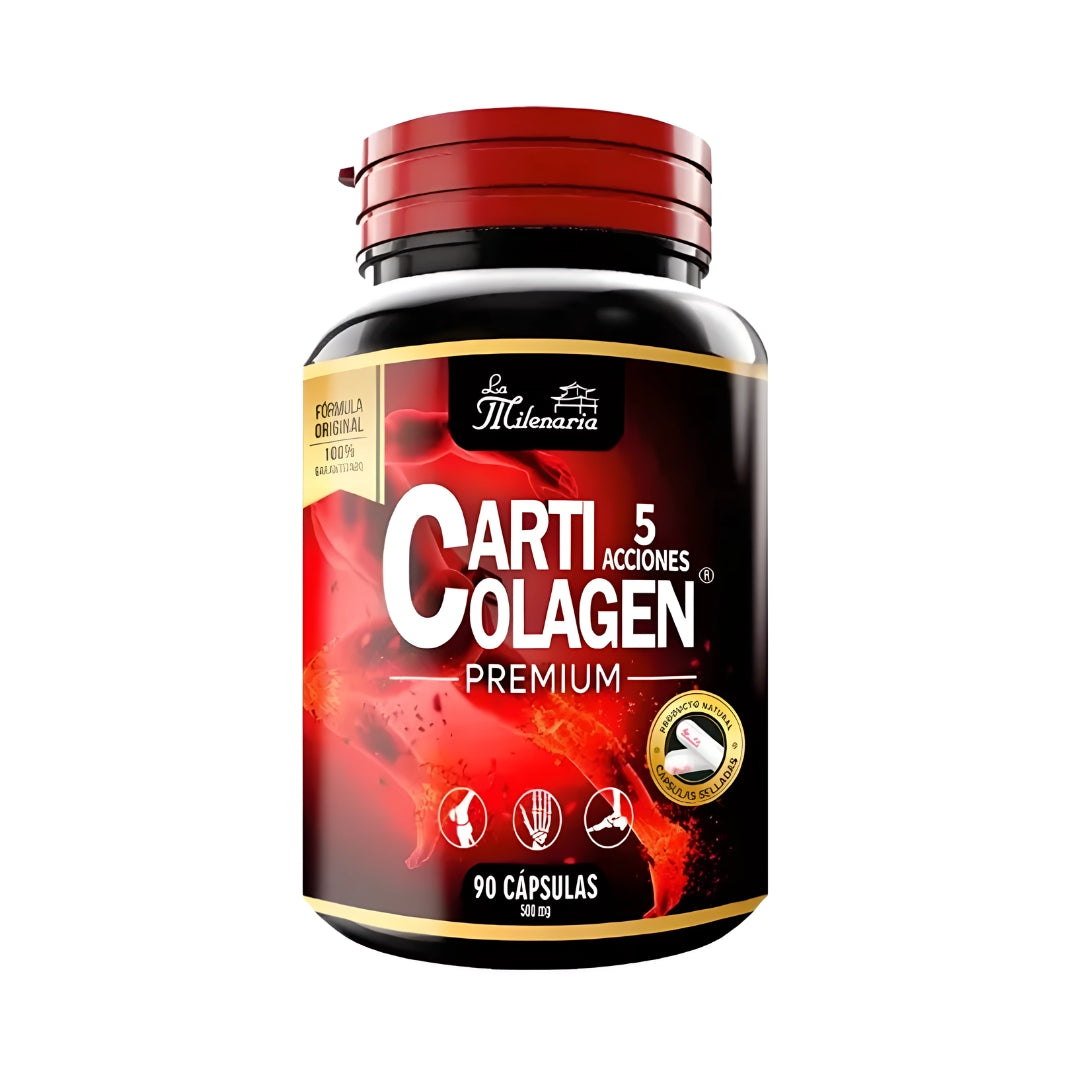 Carti Colagen 500 Mg 90 Capsulas Milenaria