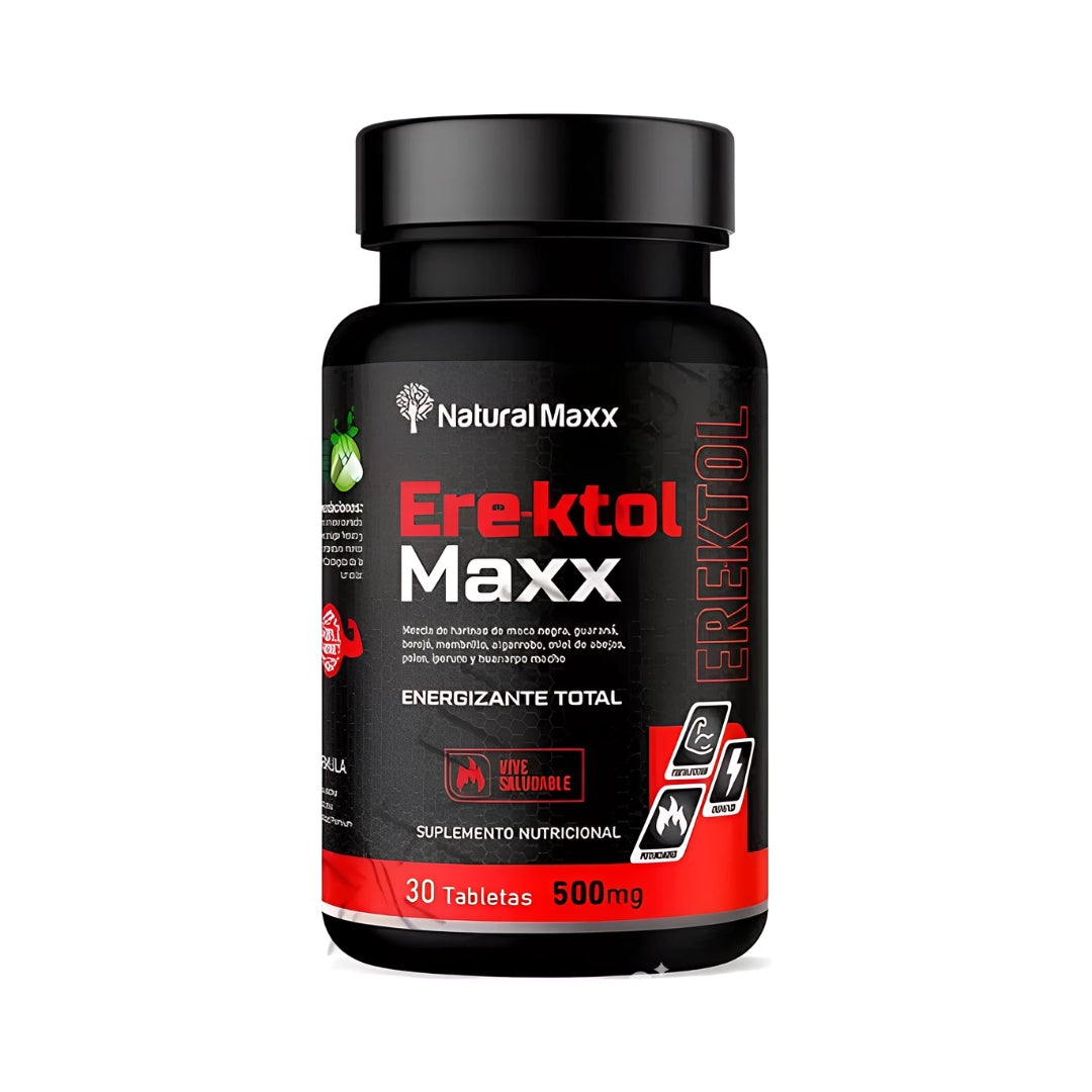Erectol Mass 500 Mg 30 Tabletas Natural Maxx