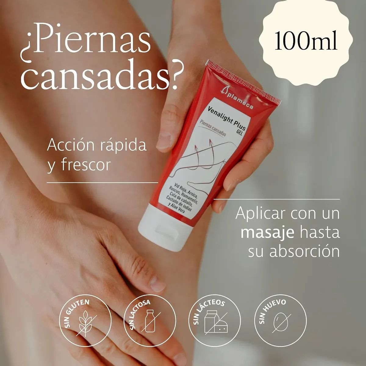 Venalight Plus Gel 100 Ml Plameca