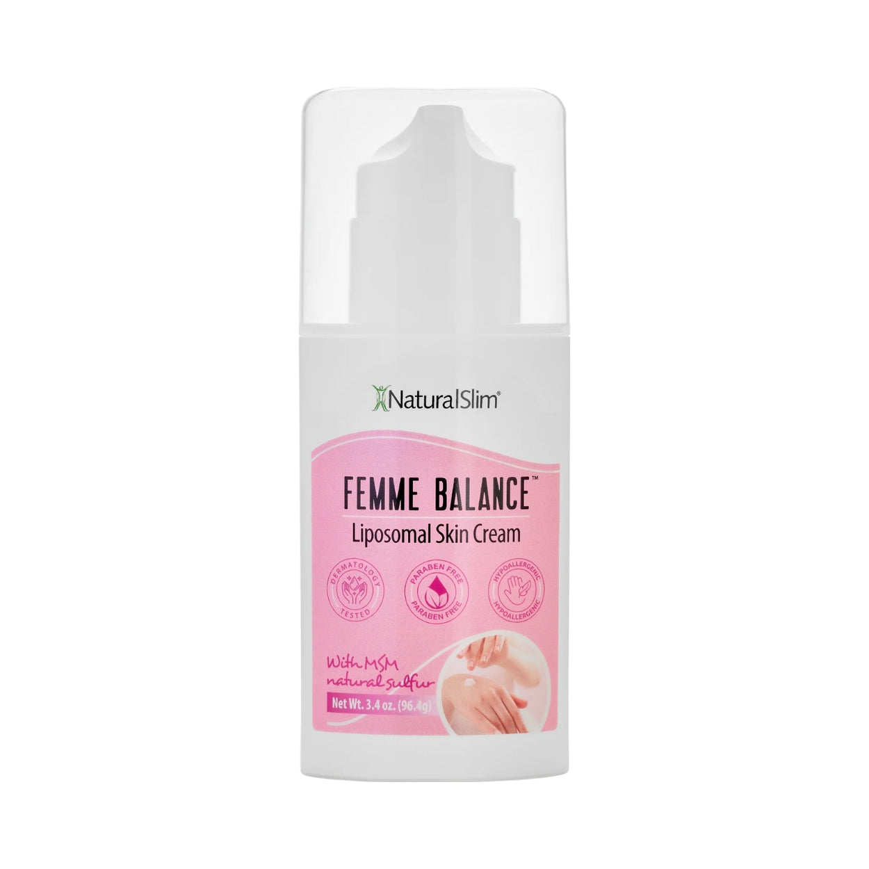 Femme Balance Crema De Progesterona 96.4 Gr Natural Slim