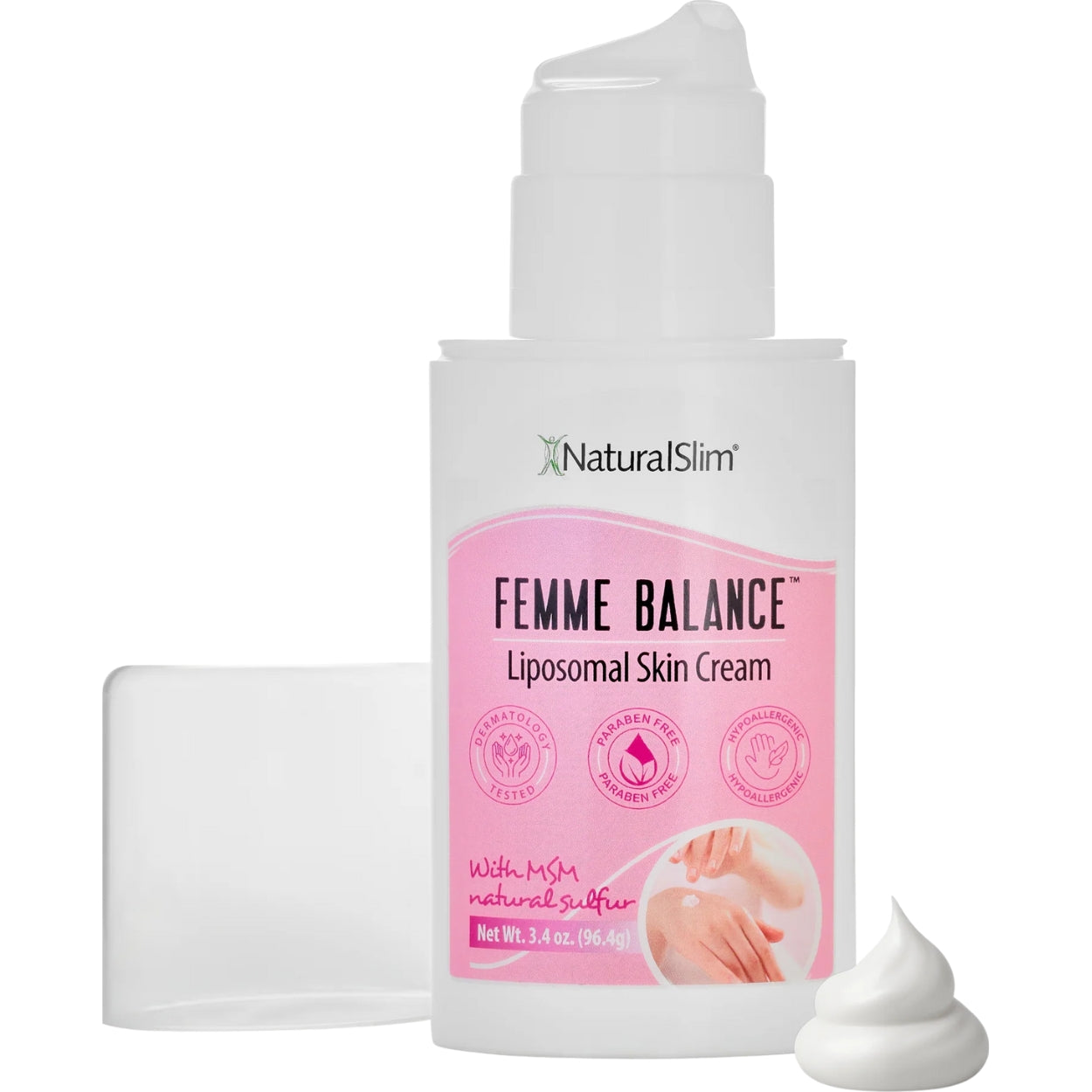 Femme Balance Crema De Progesterona 96.4 Gr Natural Slim