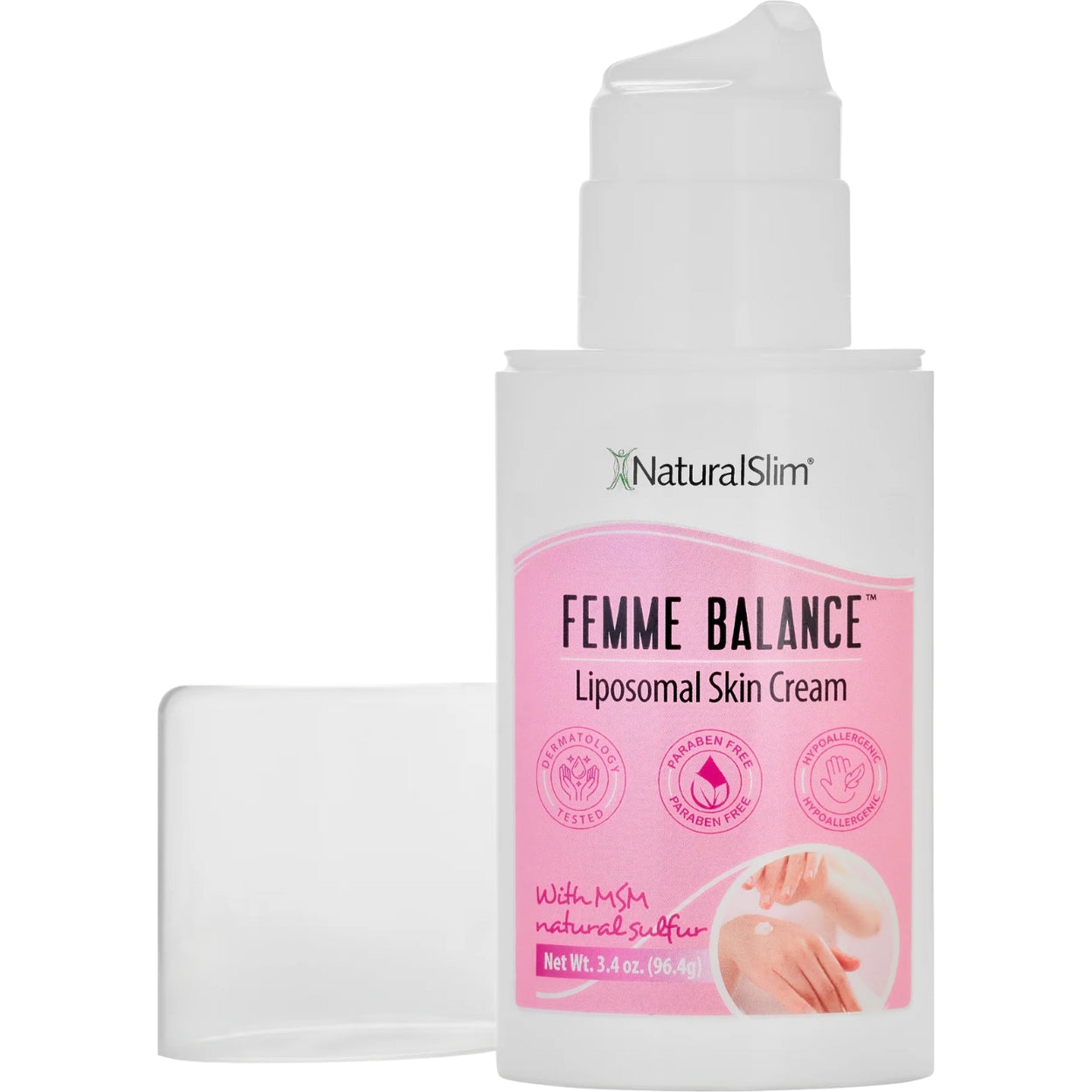 Femme Balance Crema De Progesterona 96.4 Gr Natural Slim