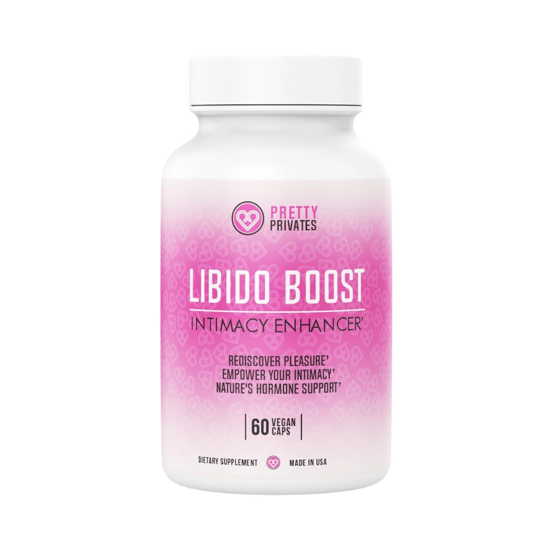 Gel De Refuerzo De Libido Femenino 900 Mg 60 Capsulas Pretty Privates