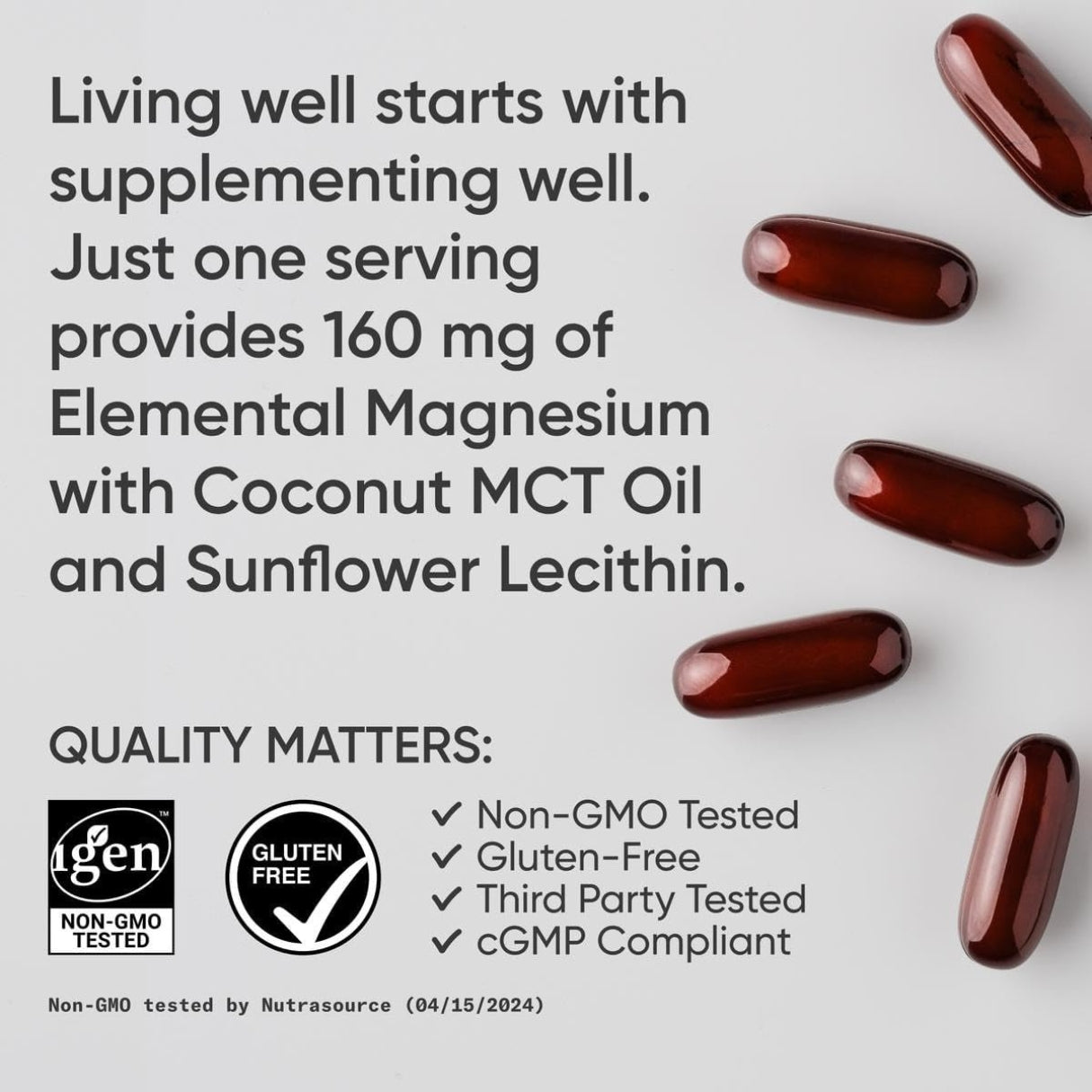 Glicinato De Magnesio 60 Capsulas Sports Research