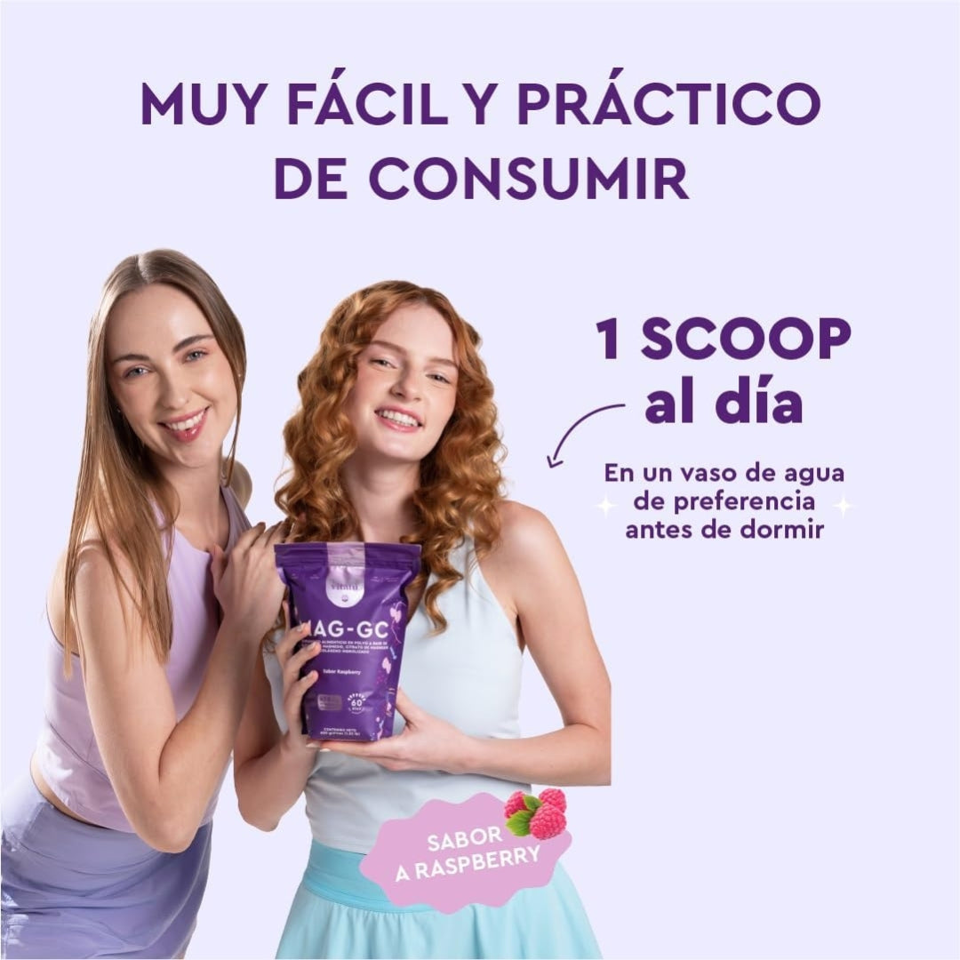 Glicinato Y Citrato De Magnesio 458 Mg 600 Gr Vitatu