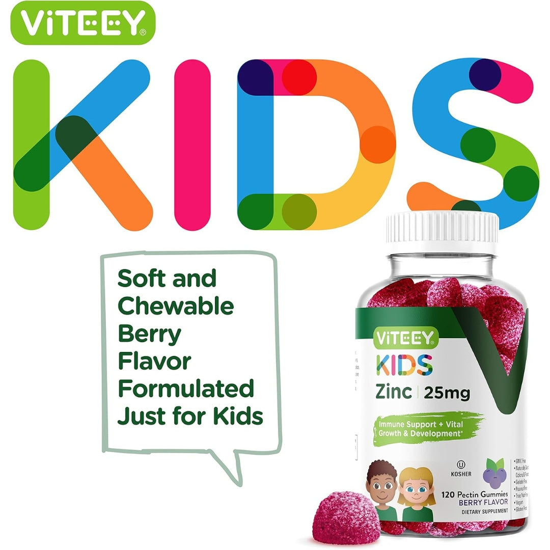 Gomita Con Zinc 25 Mg Niños 60 Und Viteey