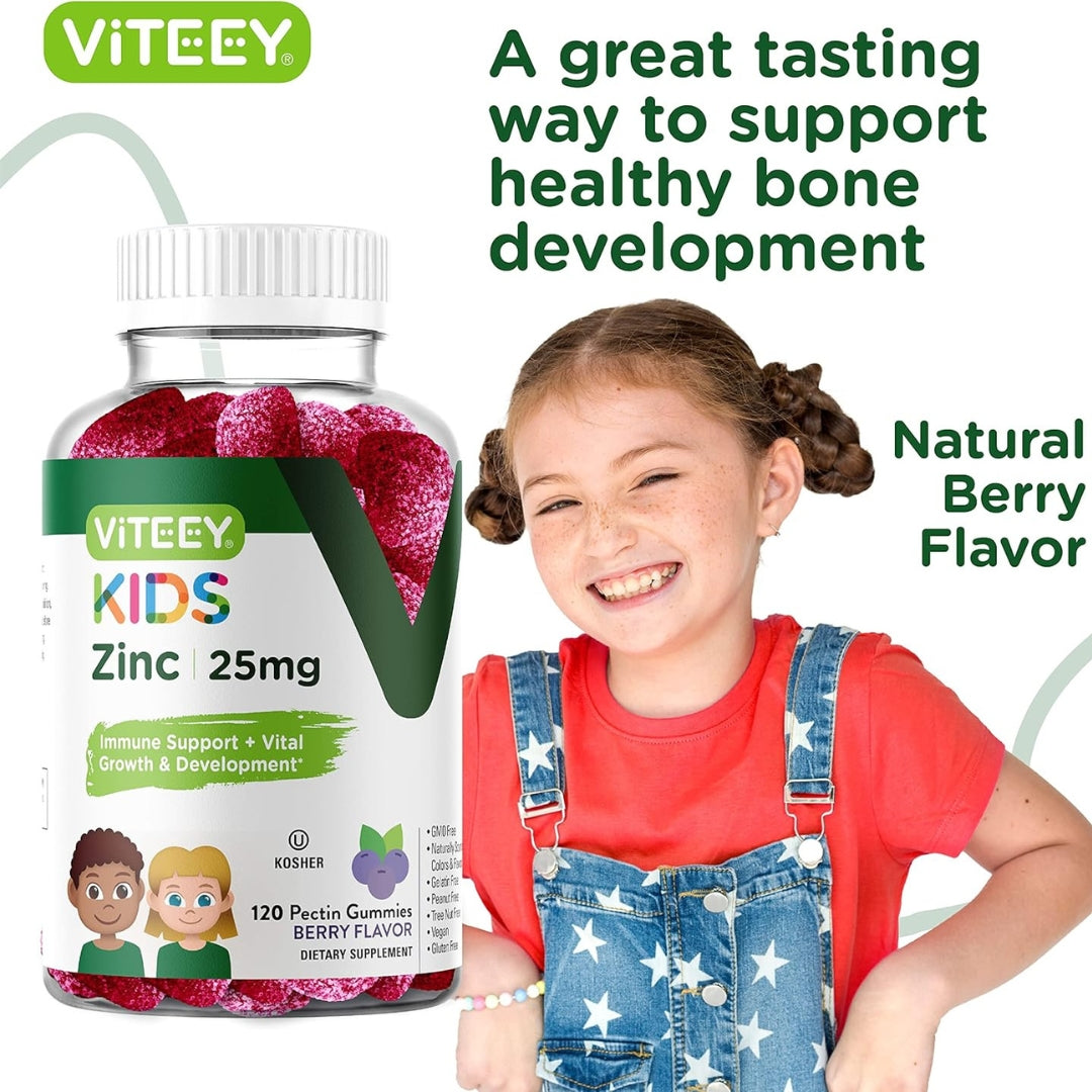 Gomita Con Zinc 25 Mg Niños 60 Und Viteey