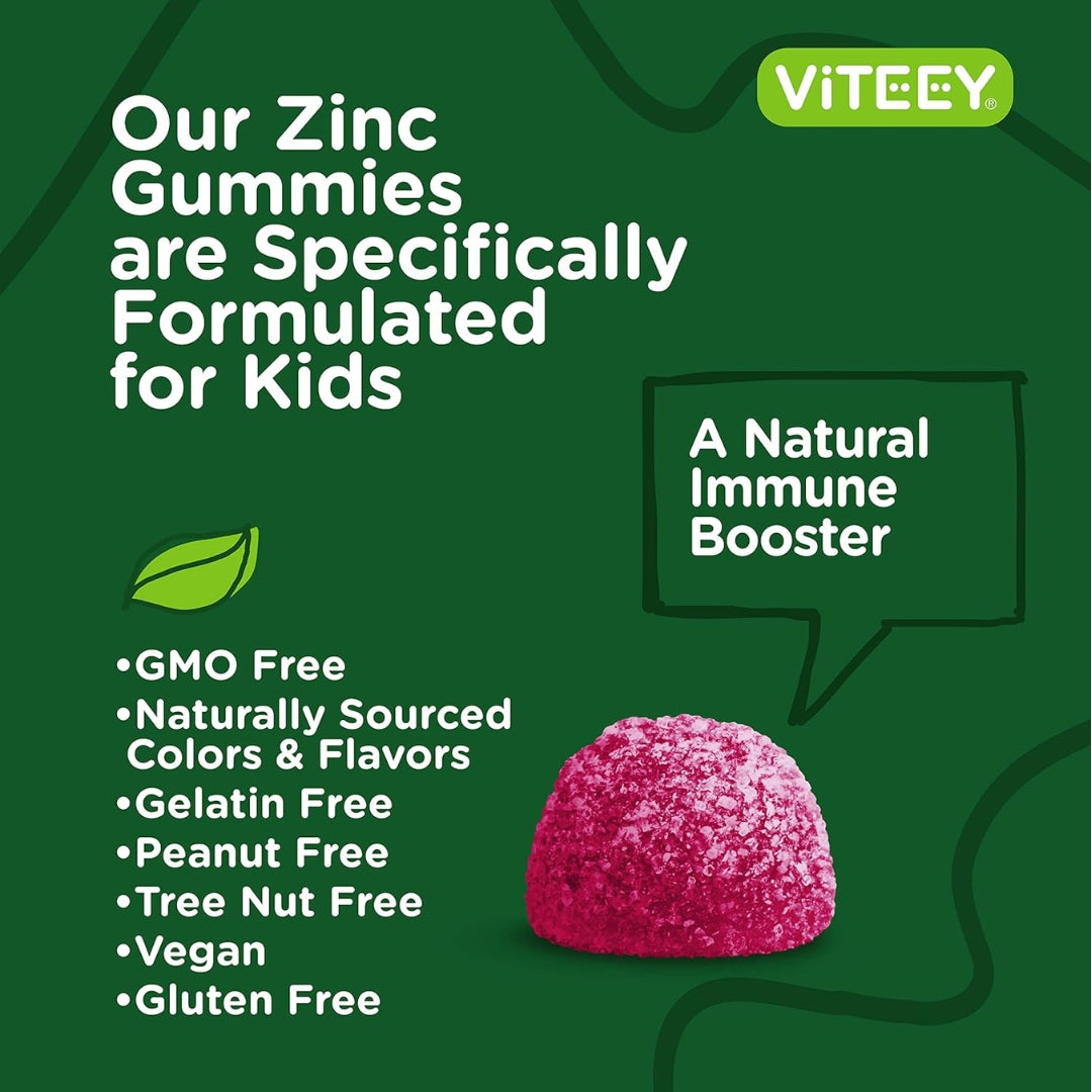 Gomita Con Zinc 25 Mg Niños 60 Und Viteey