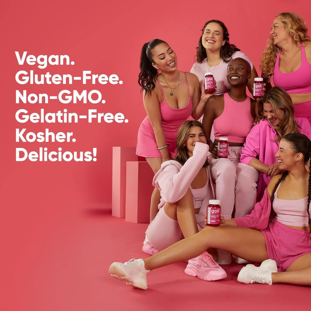 Gomitas multivitamínicas Mujeres 60 Unidaes Goli Nutrition