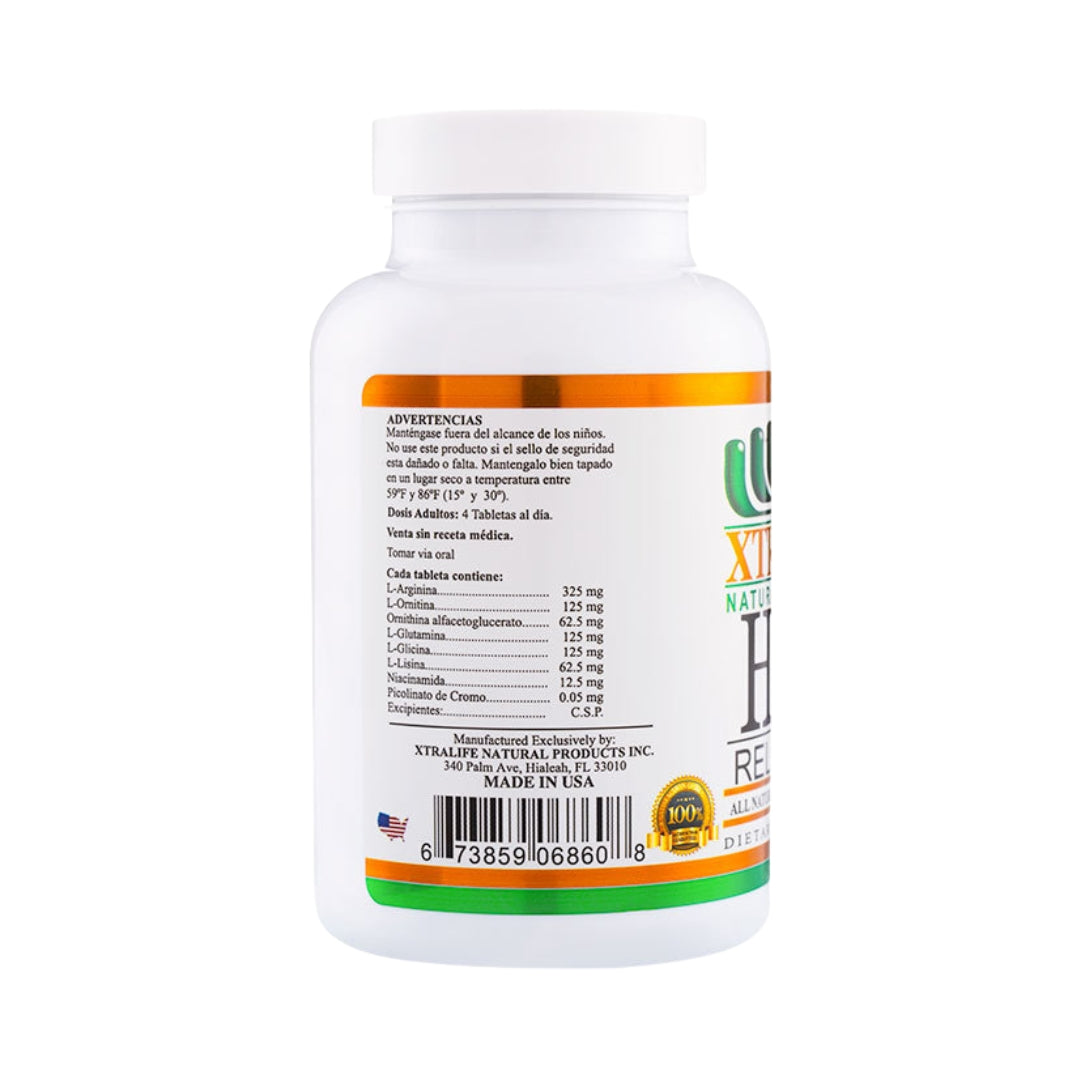 Hgh Releasing 120 Tablets Xtralife