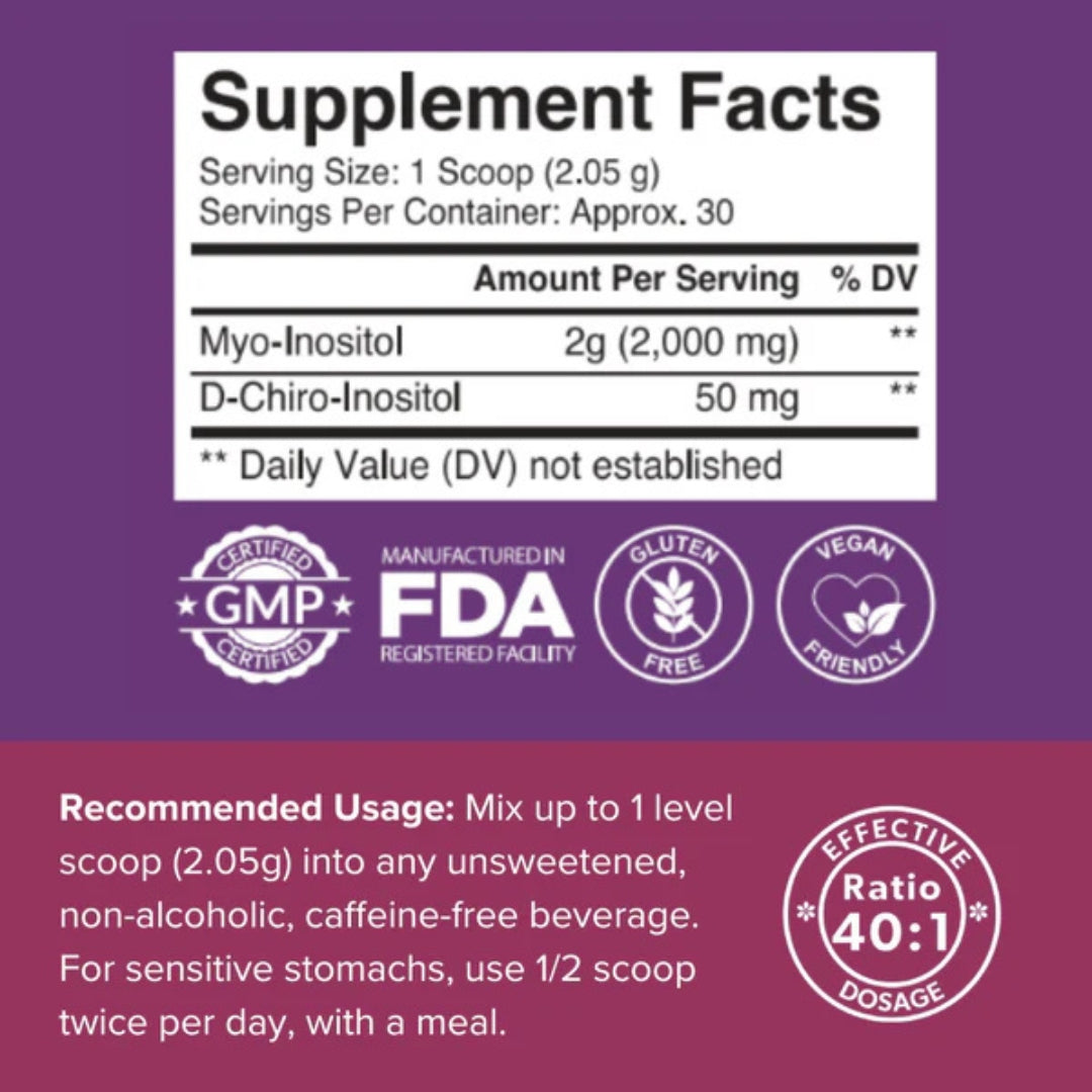 Myo D Chiro Inositol 61.50 Gr Intimate Rose