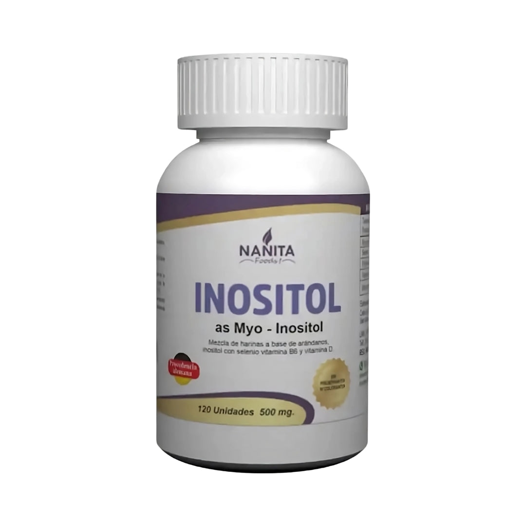 Inositol 500 Mg 120 CapsulasNanita Foods